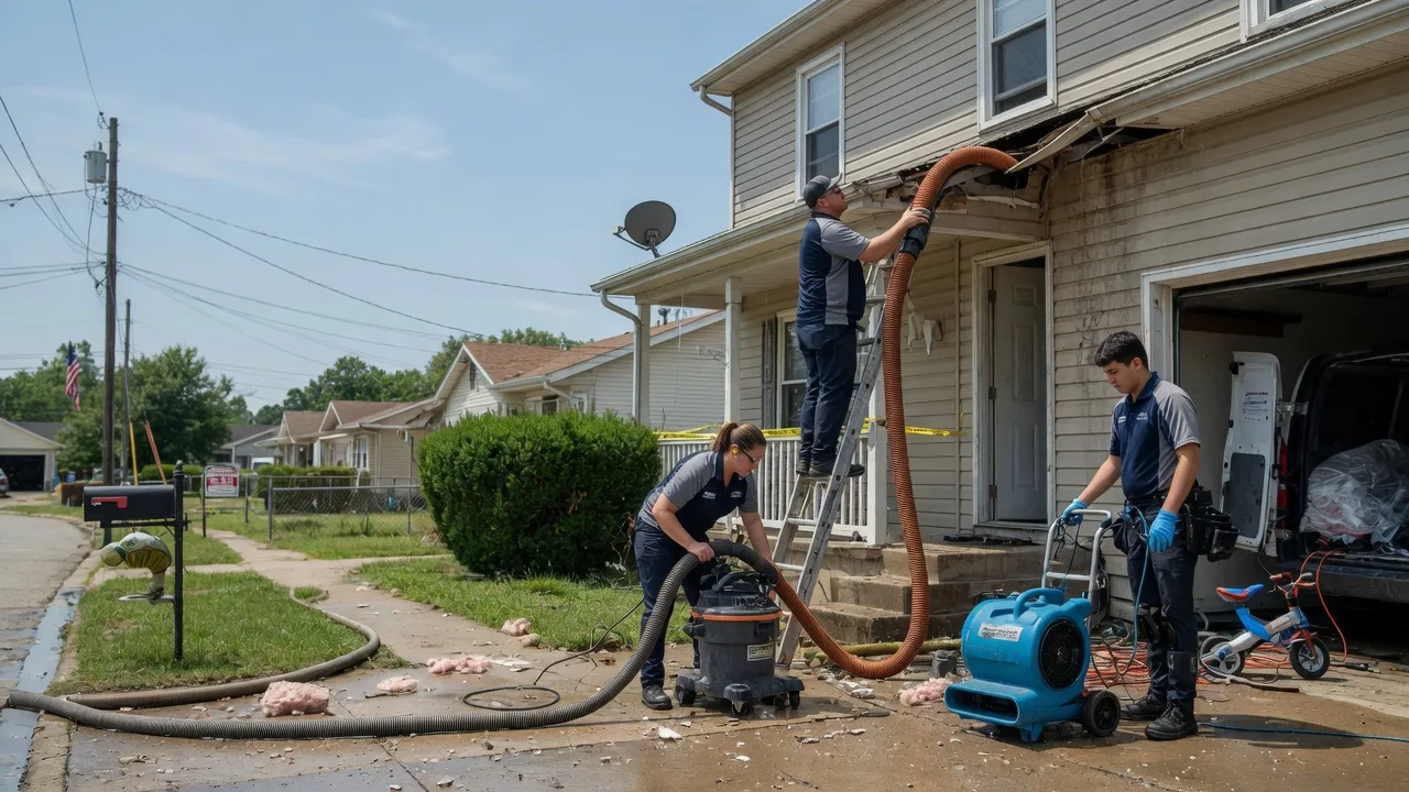 Water Damage Restoration in Milan, TN near me